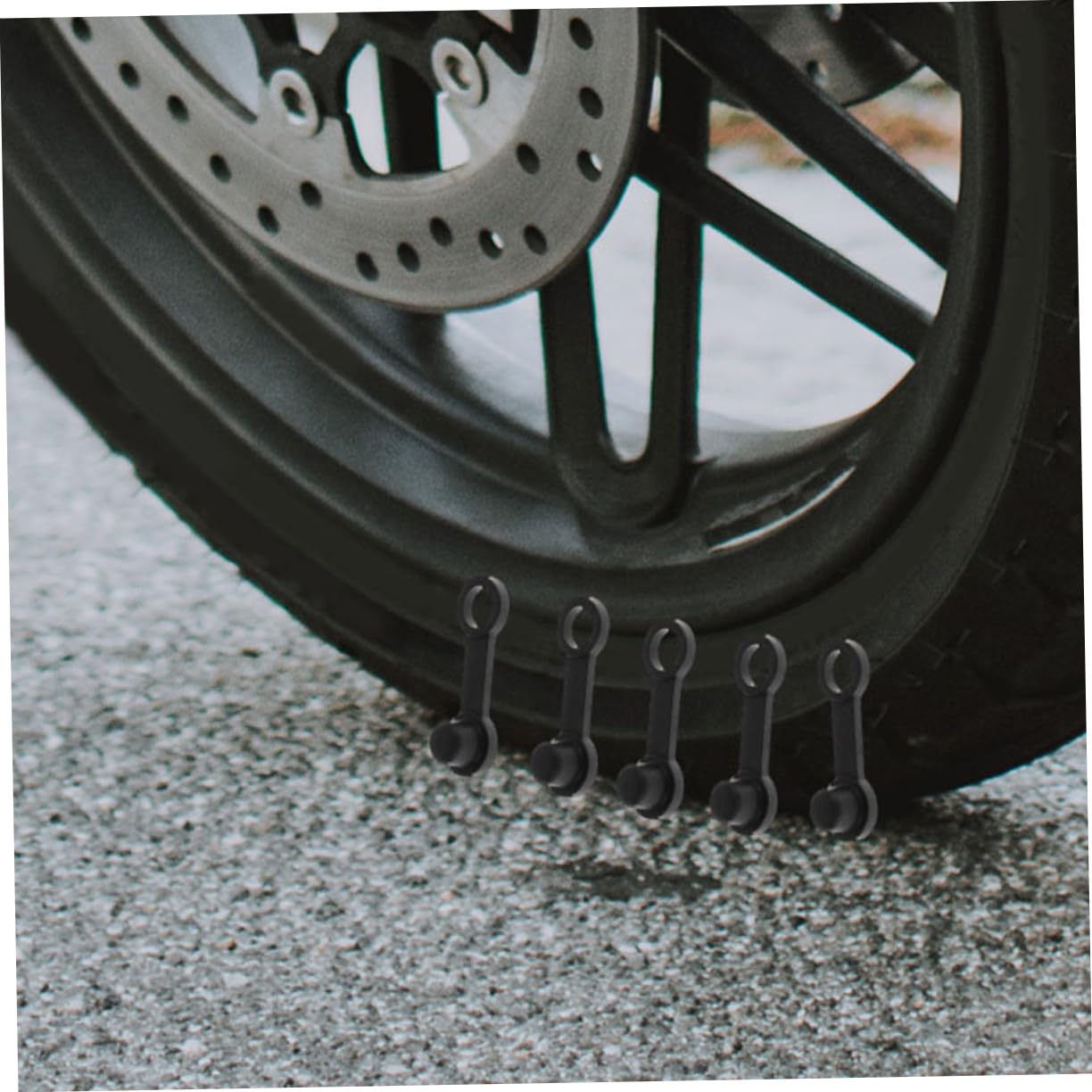 Genérico Tapones De Tornillo De Purga De Freno, Cubierta Antipolvo De Ajuste De Grasa De Goma Para Válvula De Purga De Freno De Disco De Motocicleta Y Coche, 15 Uds.
