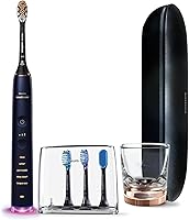 Vista 9 de Philips Sonicare DiamondClean Smart 9750 Cepillo de dientes eléctrico, cepillo de dientes sónico con aplicación, sensor de presión, detección