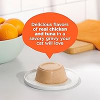 Vista 22 de Meow Mix Paté in Gravy Wet Cat Food with Real Chicken & Beef, 2.75 Ounce (Pack of 12)