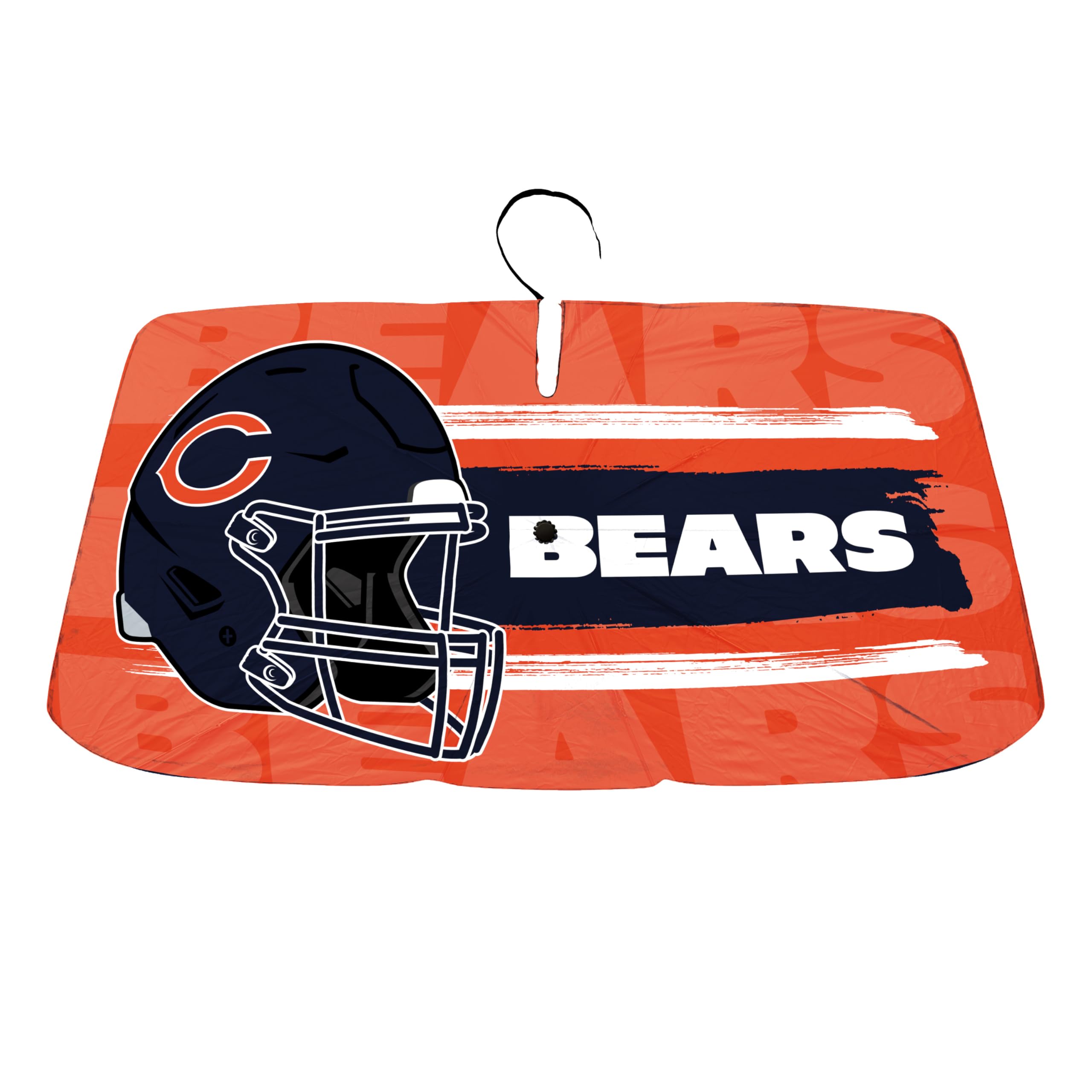 NFL Fanmats Chicago Bears Folding Umbrella Auto Sun Shade