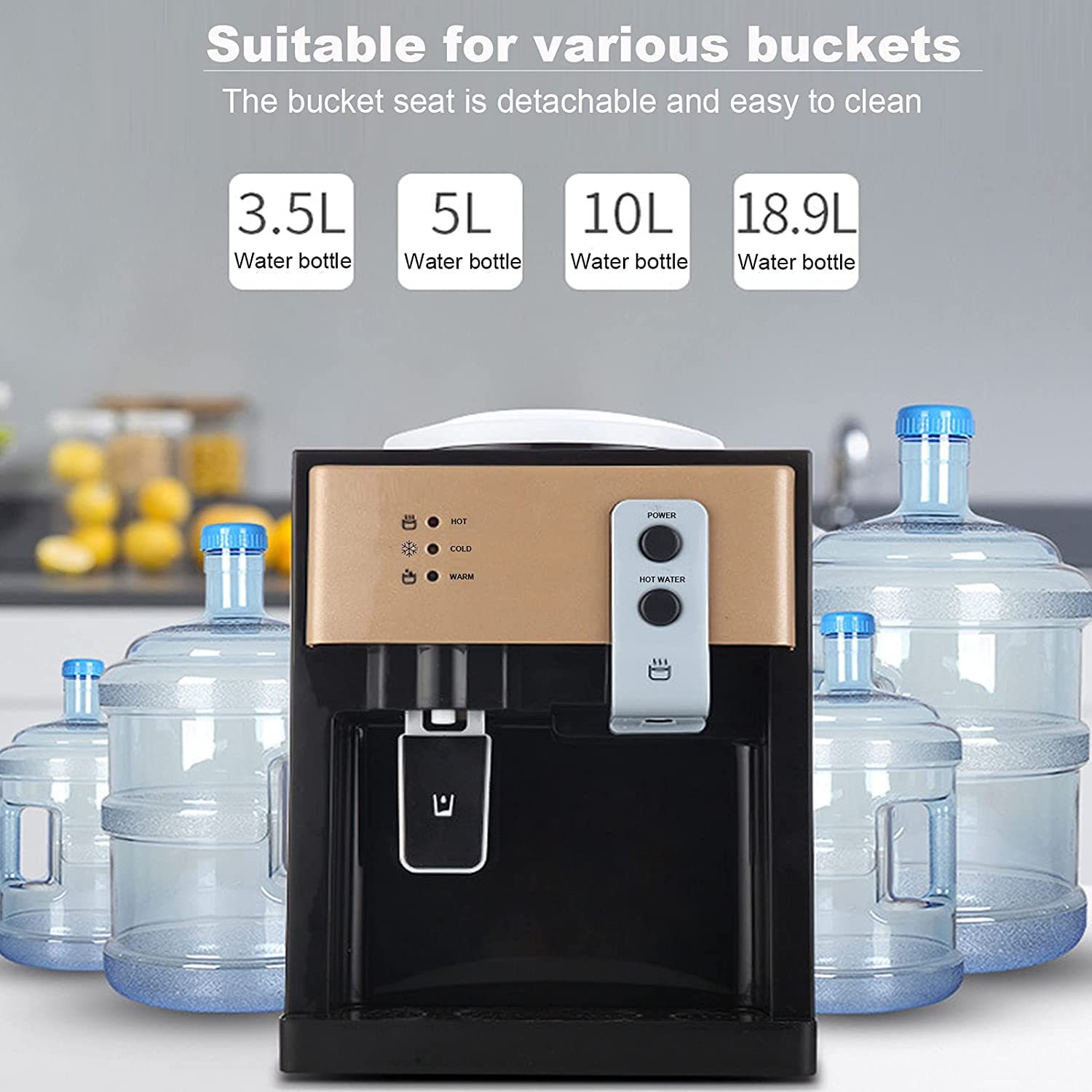 Zero Water Filter ZeroWater Distributore Filtro Acqua 5 Stadi - 22 Tazze, TDS 0, Riduzione Piombo E Cromo Cup Filter Replacement