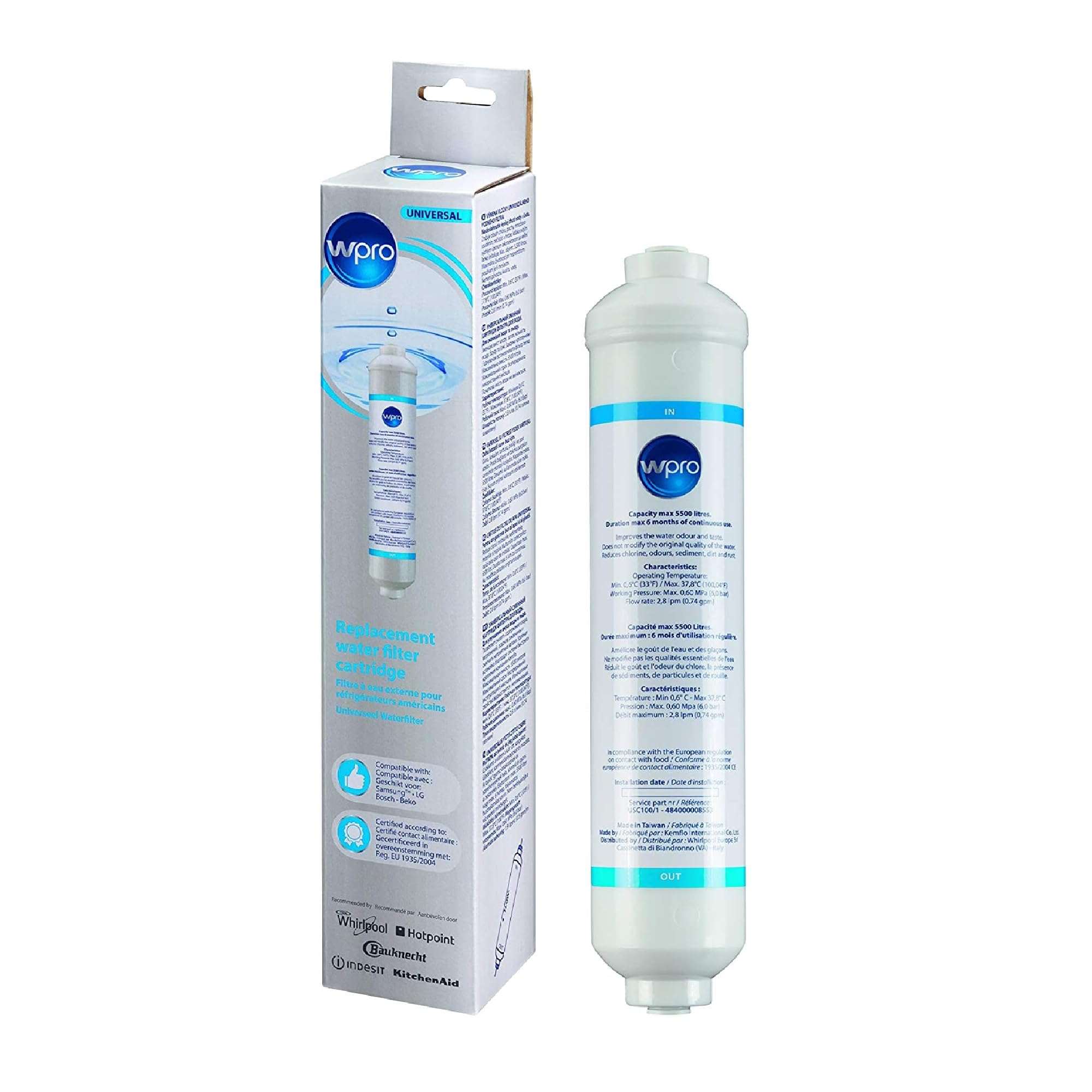 Filtro anti sedimenti riutilizzabile per la cartuccia LA1000 Filtro anti sedimenti riutilizzabile per la cartuccia LA1000