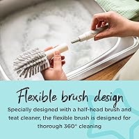 Vista 4 de Tommee Tippee Closer to Nature - Cepillo de limpieza para biberones y tetinas