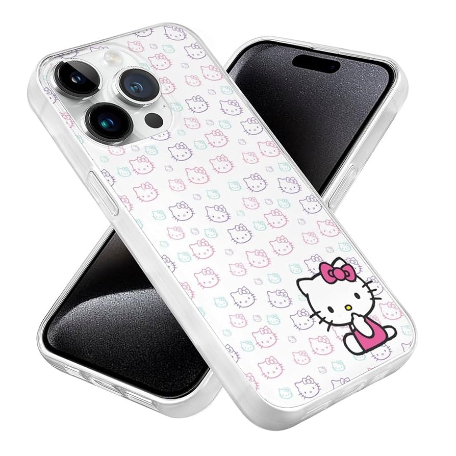 Amazon | iPhone 15 Pro ケース (アイコン)ハローキティ