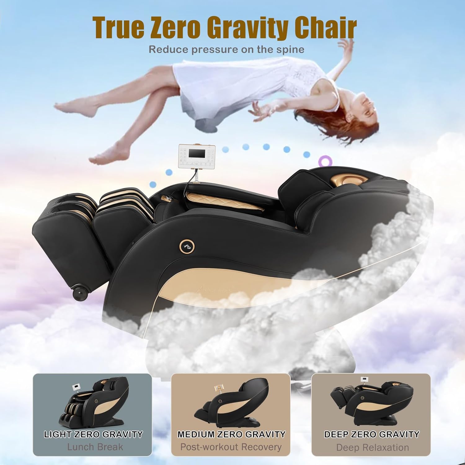 Artist hand Massage Chair in Zero Gravity position