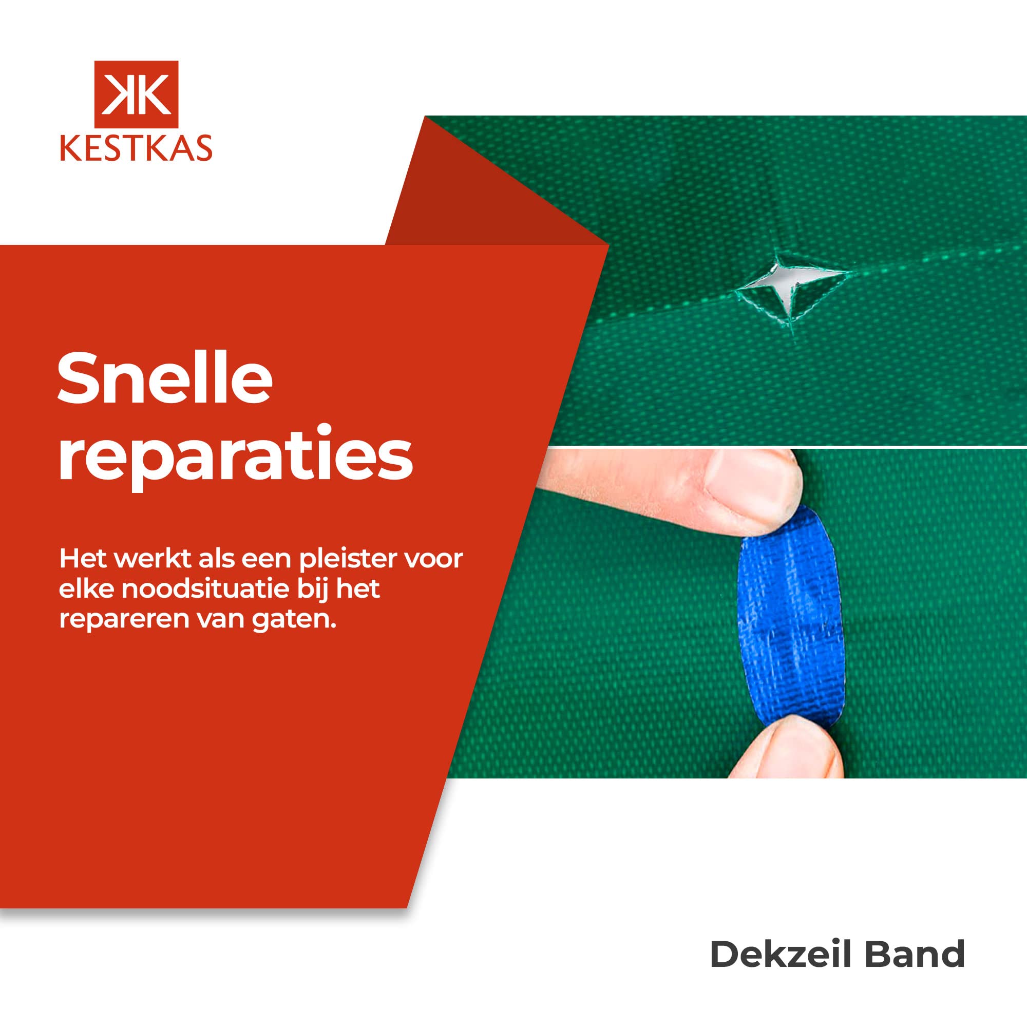 VOGANLL PE Planenband, reparatietape voor stoffen planken 8M x 8CM, plankenflappen, waterdicht & sterk klevend voor vrachtwagenplank, parasol, paviljoen, zeil, tent, luifel, tent reparatieband, luifel