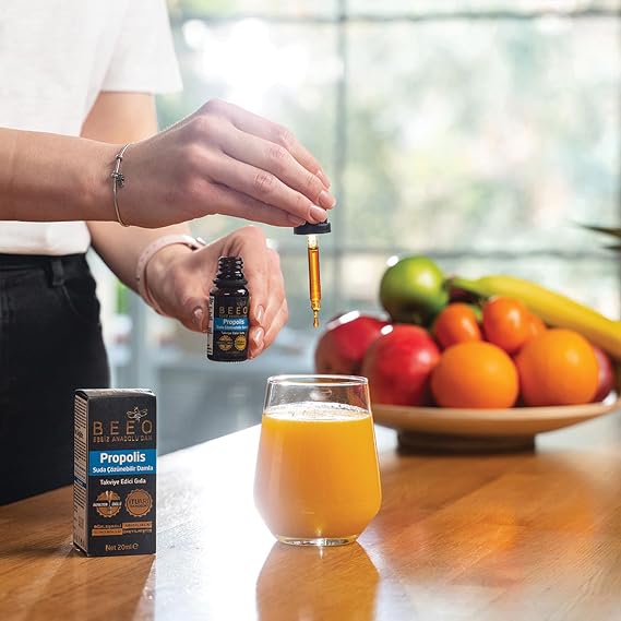 Bee'o Water Soluble Propolis Drop, 2 * 20ml