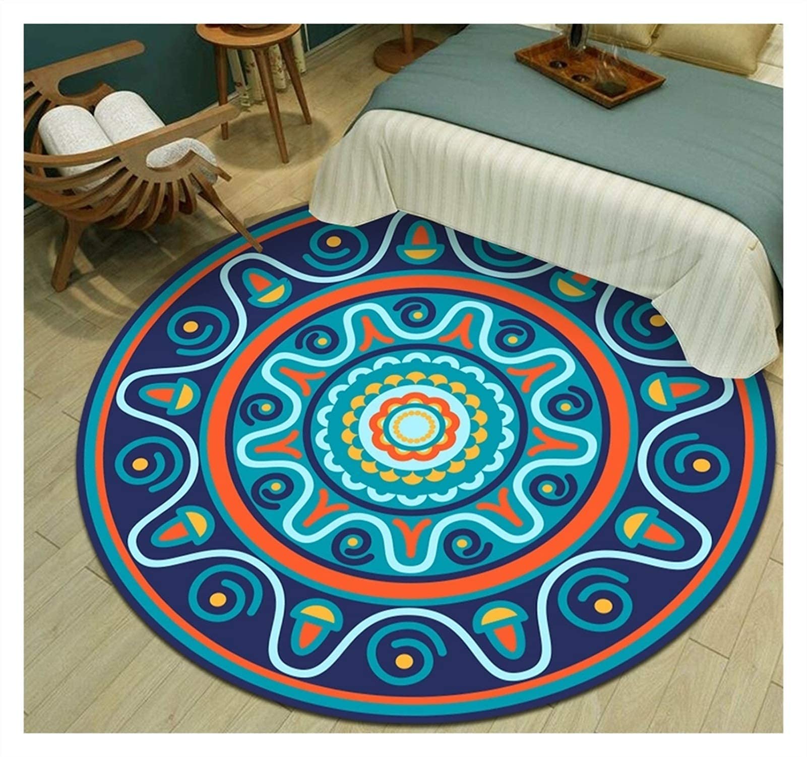 Tapis moderne lavable en douceur et antidérapant pour restaurant et salon