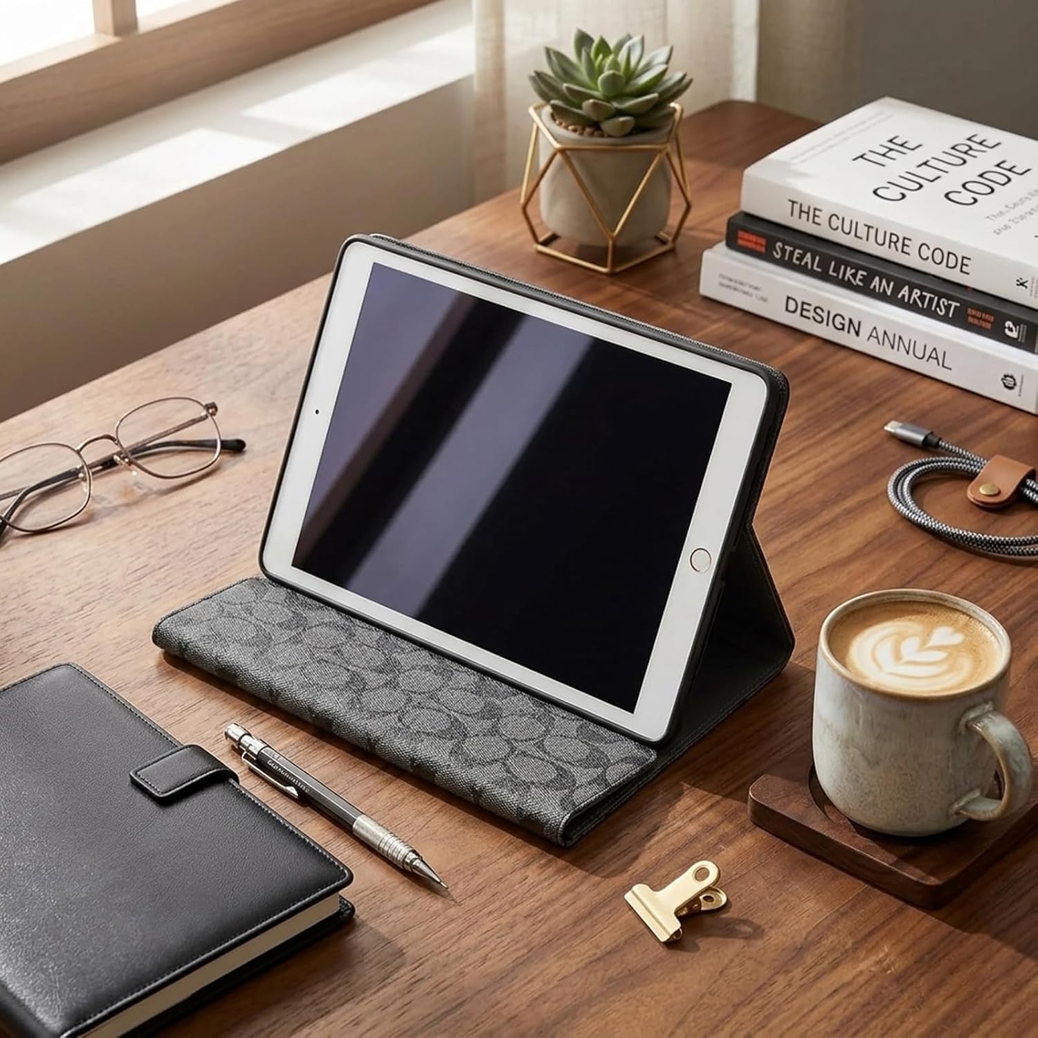 Case for iPad 11th Generation 11 Inch 2025 (A16) / iPad 10th Generation 10.9 Inch 2022, PU Leather Protective Folio Cover with Multi-Angle Stand