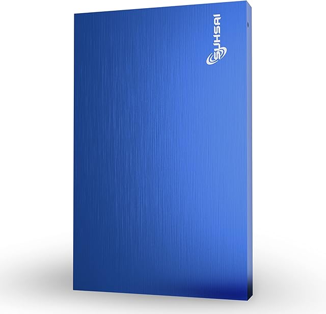 F32 Portable External Hard Drive USB 2.0, 2.5" Pocket Size Hardrive Backup/Storage, 320GB Memory Expansion hdd, Slim Hard Disk Compatible with MAC, PC, Laptop, Desktop, Chromebook