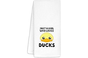 Adorable Ducks Hand Towel: Quacktastic Decor for Your Bathroom
