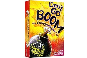 Don't Go Boom: Thrill Card Game for Family and Kids Game Night