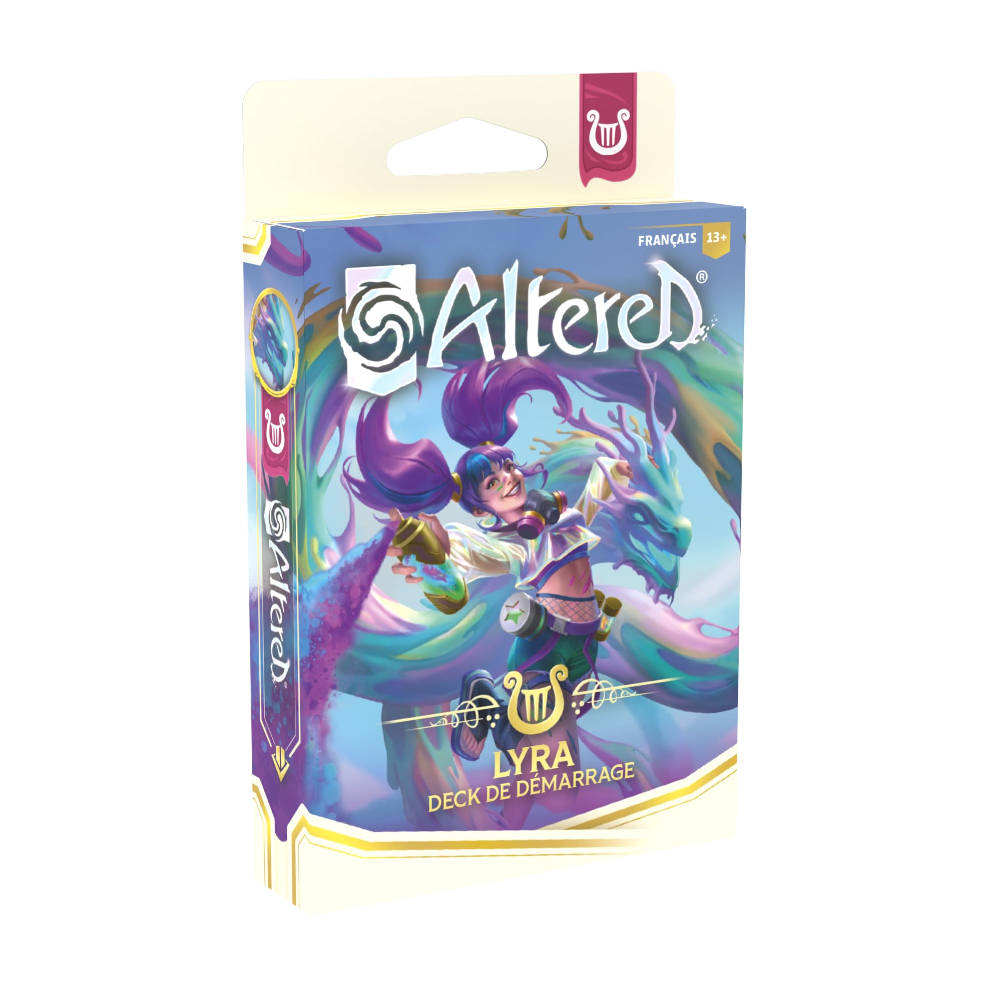 Equinox - Altered - Deck de démarrage Lyra: Au-delà des Portes - 40 Cartes - Jeu de Cartes à Collectionner, Jeu de société - A partir de 13 Ans - 2 Joueurs