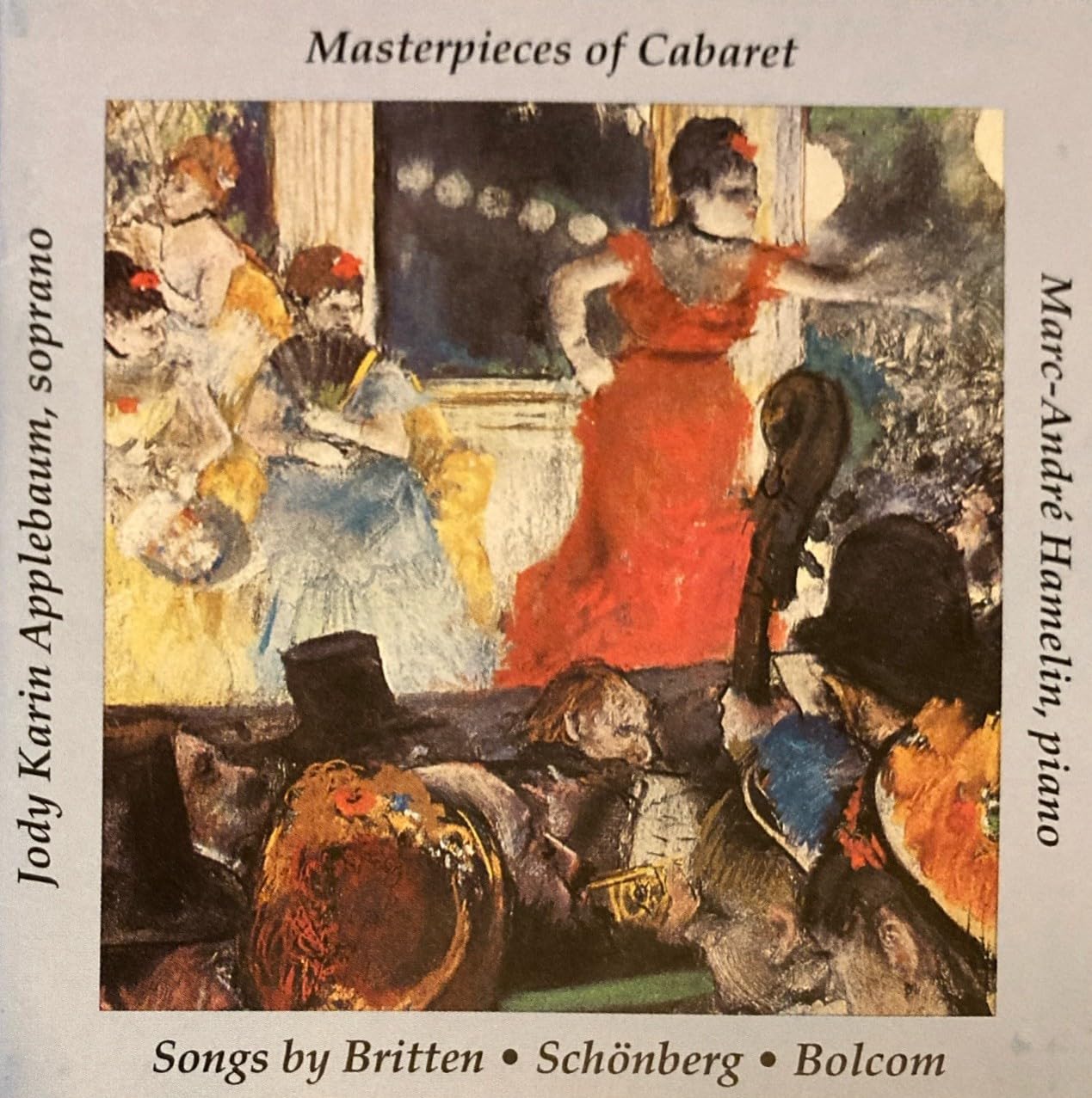 Masterpieces of Cabaret [Audio CD] Britten