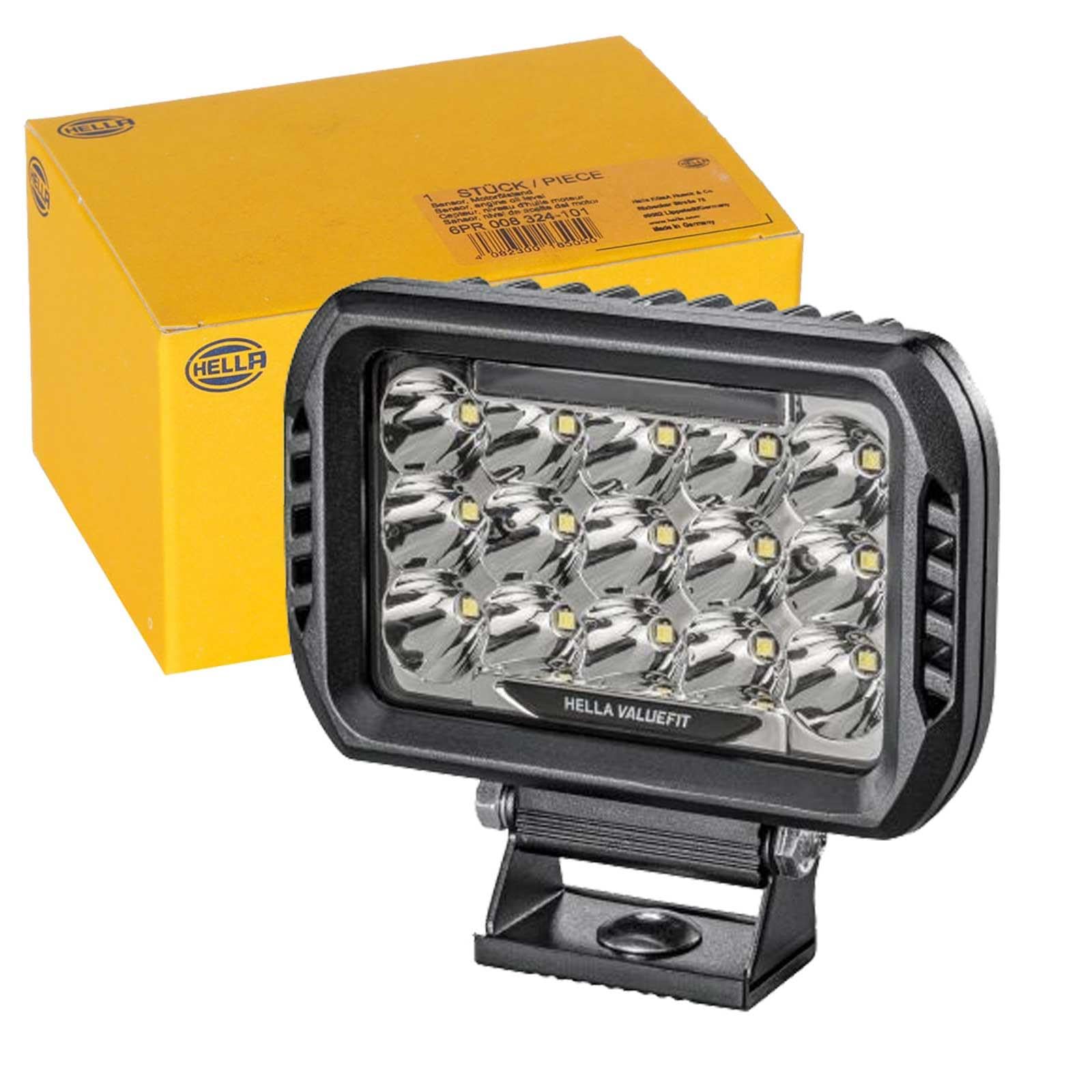 Halogen Long Range Spotlight Left LED 1FE 358 154-031 HELLA