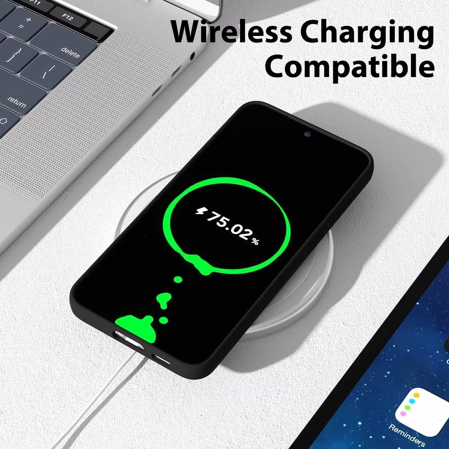 XINYEXIN Coque Pour Xiaomi Redmi A1, Coque Silicone Souple Avec Motif Mignon, Étui Antichoc à Bord Droit - Kitten, Purple