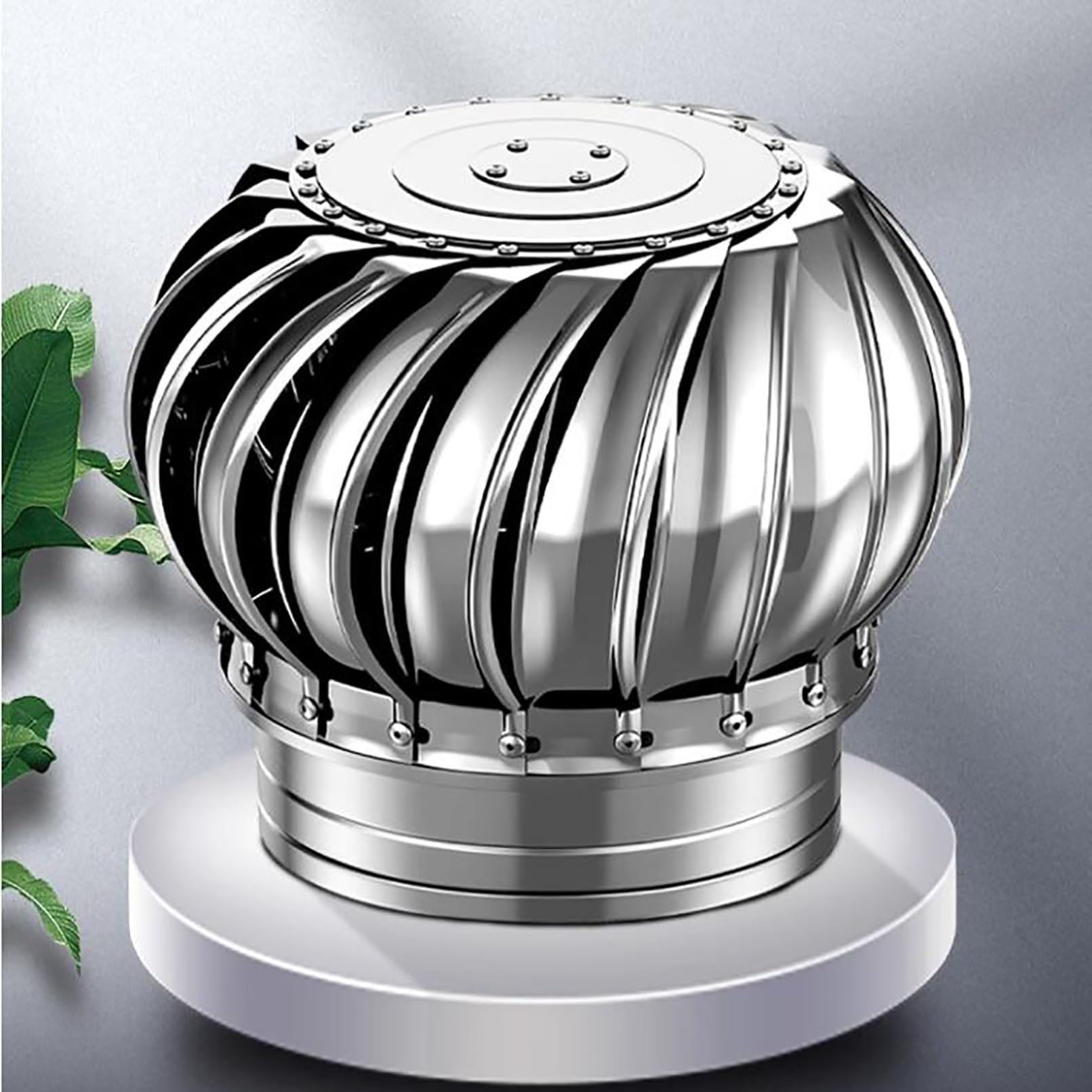 Regenhaube, Schornsteinhaube Aus Edelstahl 110 Mm F Produktbild-Vorschau 3