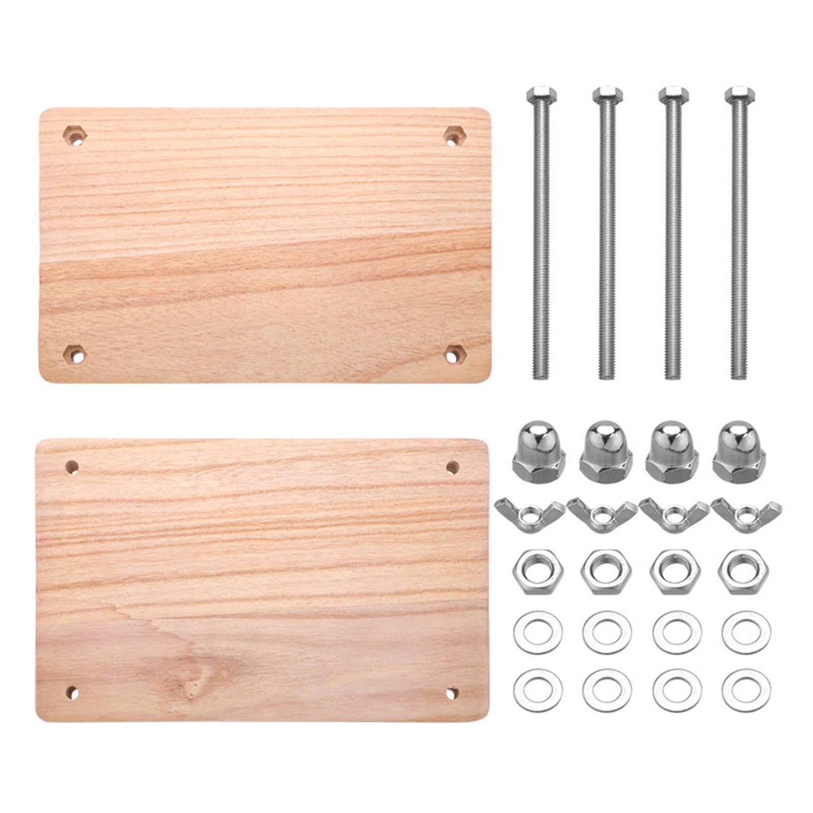 Buxuaaaa Upgrades Wood Book Press Machine Smooth Surfaces Book Press for Homes School Use for Paper Organization Homes