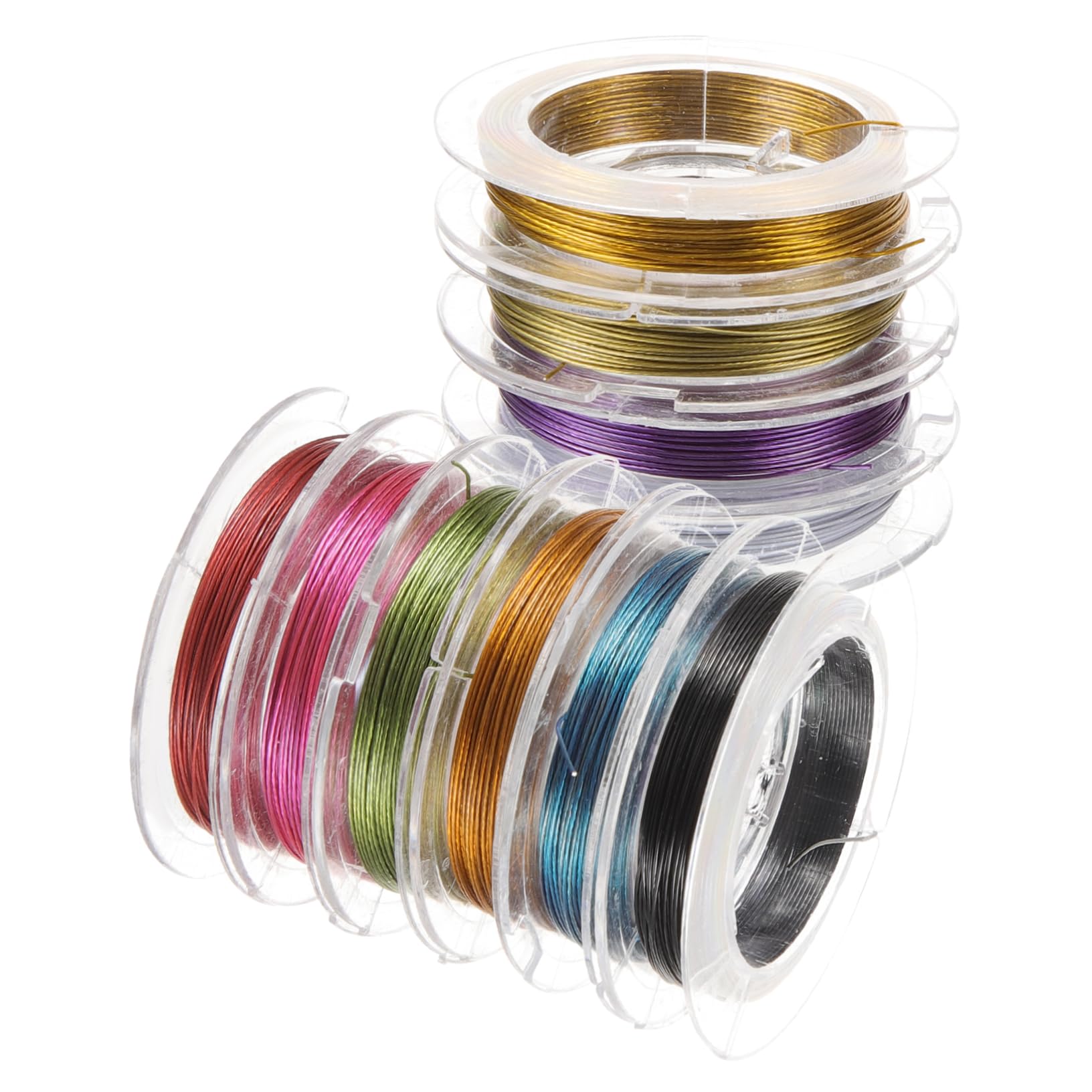ARTIBETTER 4 Sätze Professionelles Schmuckdraht Multifunktionale Perlen Tragbarer und Schnittfester Draht für Diy Schmuckherstellung Armbänder Ohrringe und Mehr