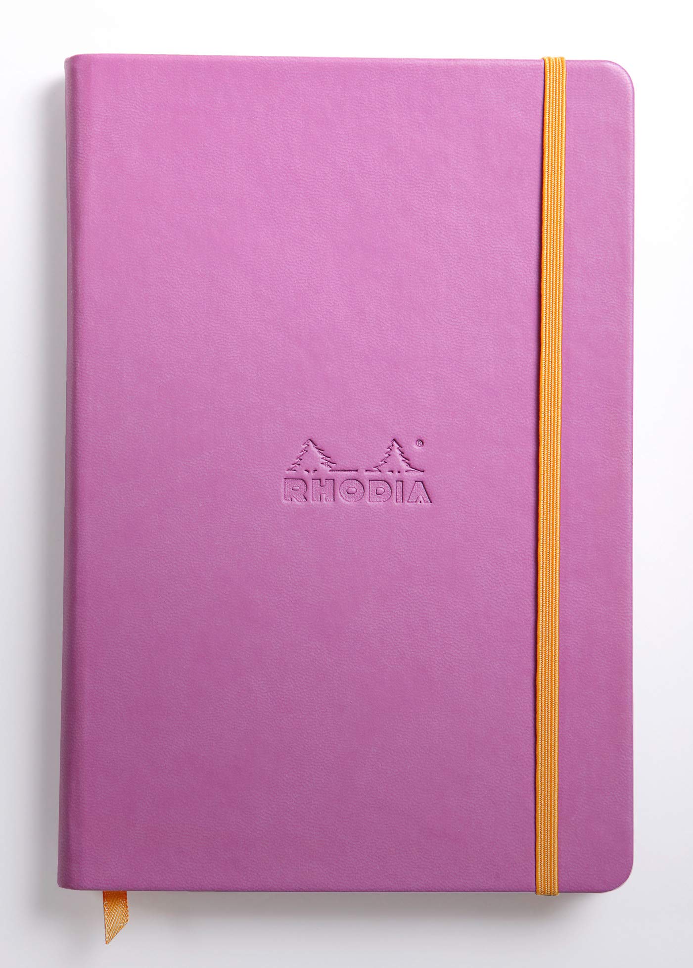 Rhodia Rhodiarama Webnotebook - Lined 96 sheets - 5 1/2 x 8 1/4 - Lilac Cover (118751C)
