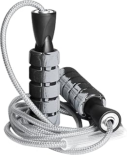 Corda de pular corda ajustável para pular corda fitness corda esportiva para homens mulheres crianças(Preto)