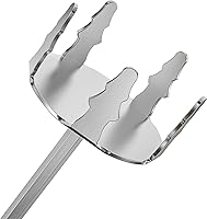 Vista 8 de Onlyfire - Extractor de cerdo de 3 pulgadas, triturador de carne de acero inoxidable ultraafilado mejorado utilizado con taladro manual estándar