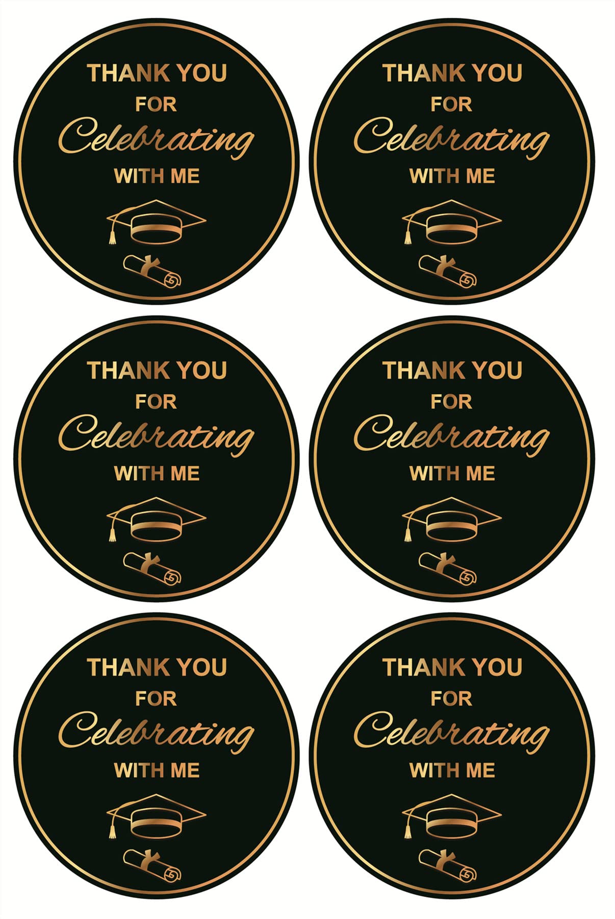 Sticker THANK You For Your ORDER Kleingewerbe Aufkleber Etikett Kuvert Kunden DIY Geschäftspost Versand Verkäufe Verpacken Künstler