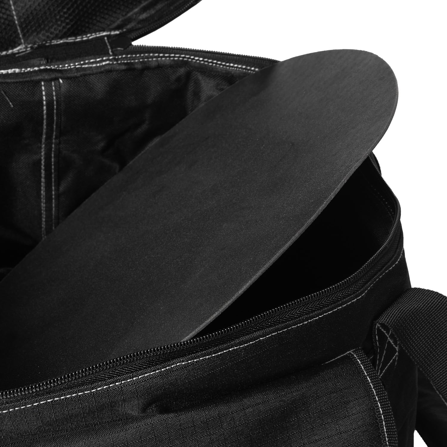 Transporttasche für Dutch Oven 4,5 l und 6,5 l Schwarz Polyester Tragetasche für Feuertopf Aufbewahrungstasche mit Netztaschen Reißverschlussfach Außentasche