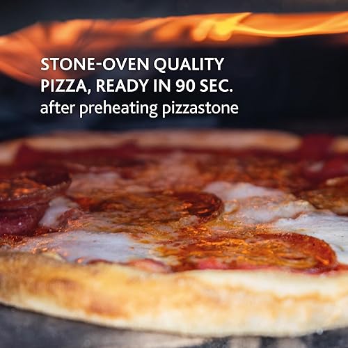 Miniatura 3 de BOSKA Pizza Oven Outdoor Pro Pellet - Horno de pizza portátil de pellets - Pizza en 90 segundos - Pellets de madera - Cocina al aire libre - Incluye