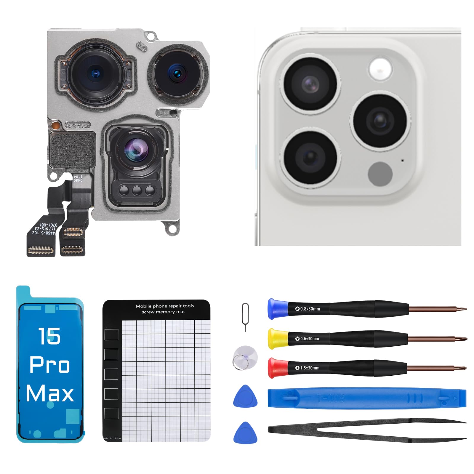 Amazon.co.jp: DGSCSMY iPhone 15 Pro Max用 リアカメラ iPhone