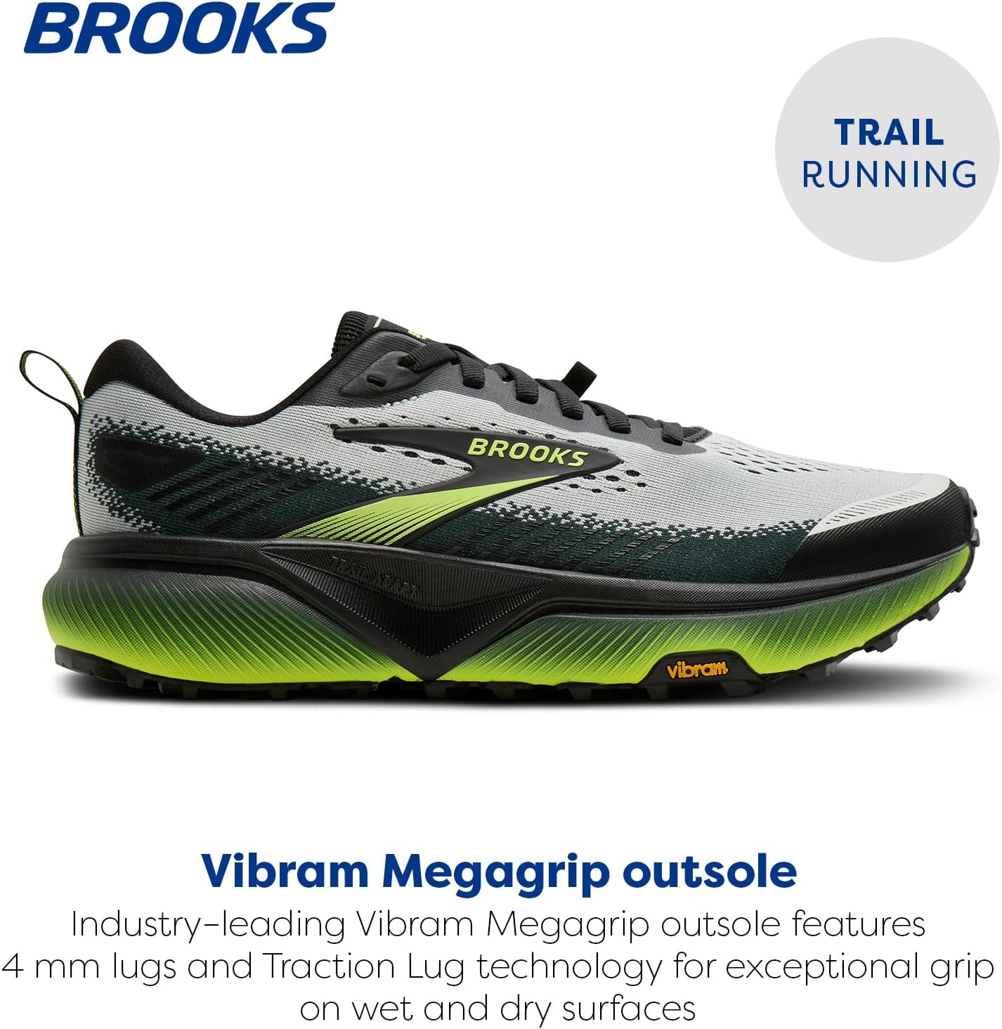 Brooks Men’s Cascadia 20 Trail Running Shoe