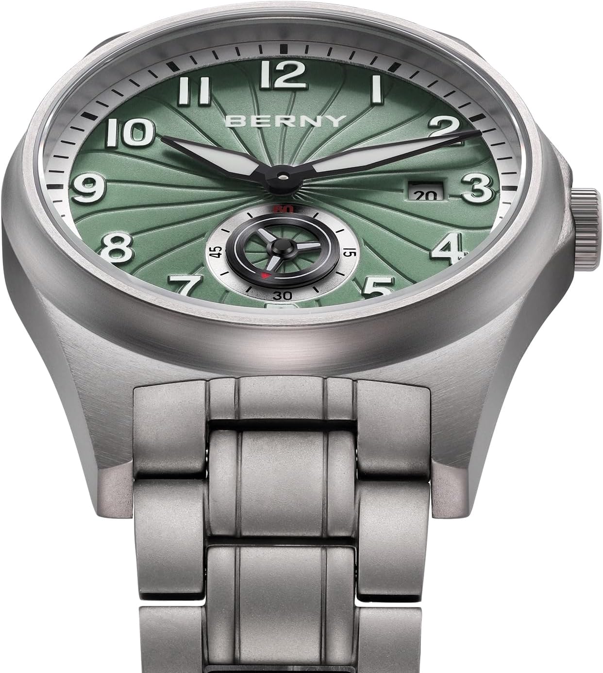 anniversary gifts for husband titanium watch side profile