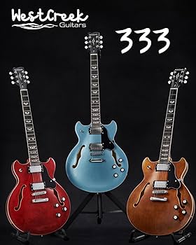 Amazon.com: WestCreek 333 Electric Guitar with 6 String