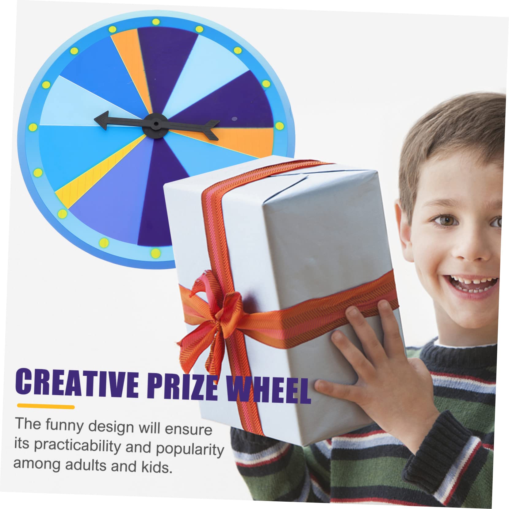 BCOATH 1pc Game Wheel for Party Raffle Ticket Wheel of Fortune Prize The Games Fun Party Prop