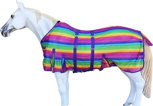 CHALLENGER 68" flujo de aire ligero 73412B de la primavera de la hoja del verano de la malla del caballo