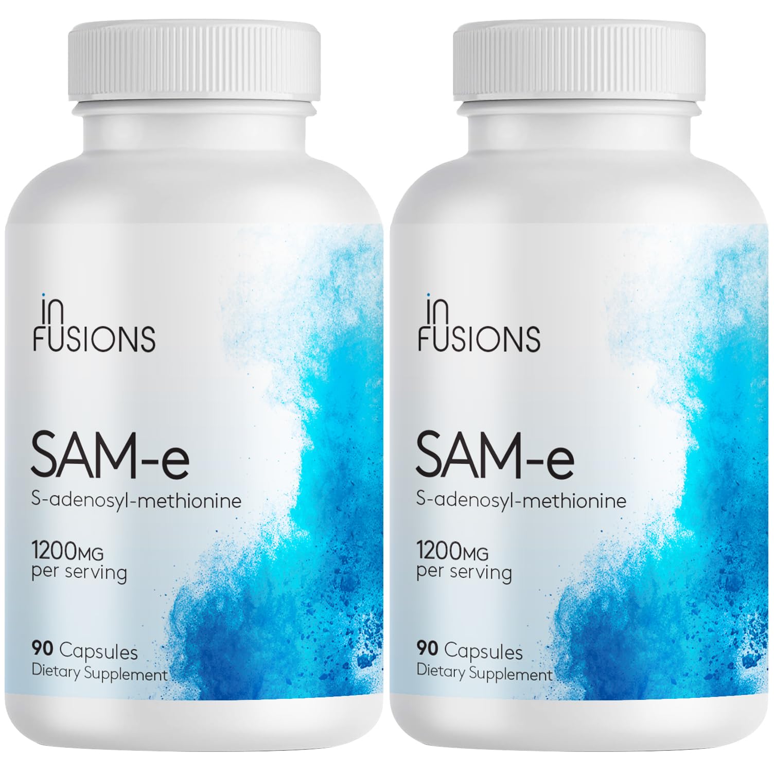 Infusions Maximum Strength Pure SAM-e 1200mg 90 Vegetable Capsules (S-adensoyl-methionine) — Amazon image 7