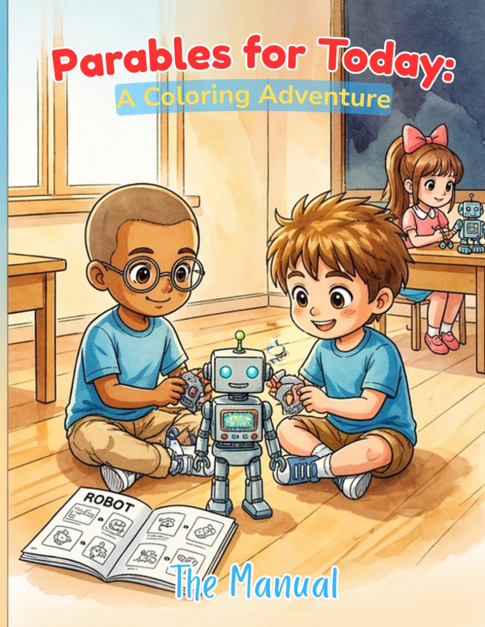 The Manual: Bible Coloring Book for Kids: The Parable of the Sower (Parábolas de Hoy: Una aventura para colorear)