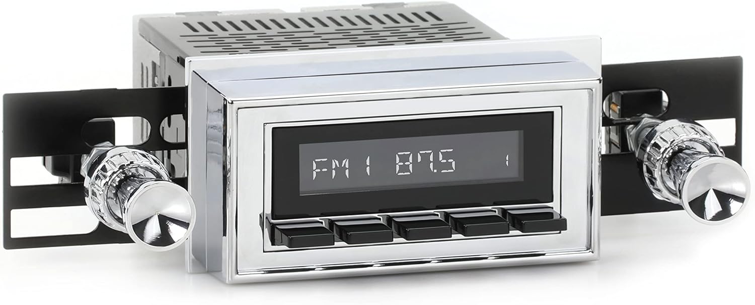 Retro Manufacturing LCB-108-09-74-B Long Beach Radio (1958 Chevrolet Impala, Bel Air or Biscayne)