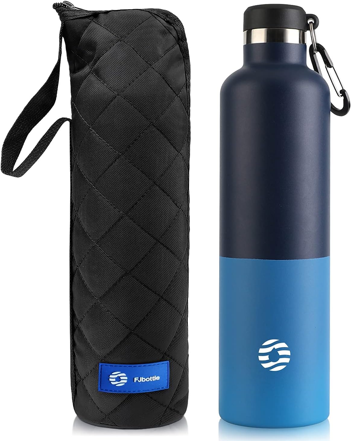 FEIJIAN Stainless Steel Water Bottle 750ml/1000ml Sports Flask Vacuum Insulated Water Bottle Leak Proof BPA Free Metal Water Bottle for School Cycling