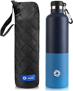 FEIJIAN Stainless Steel Water Bottle 750ml/1000ml Sports Fla