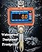 3000kg / 6600lbs Digital Crane Scale, Waterproof Industrial Scale with Remote, Rechargeable Hanging Scale Division 0.5kg with Shackle & Hook, Highly Visible LED Display
