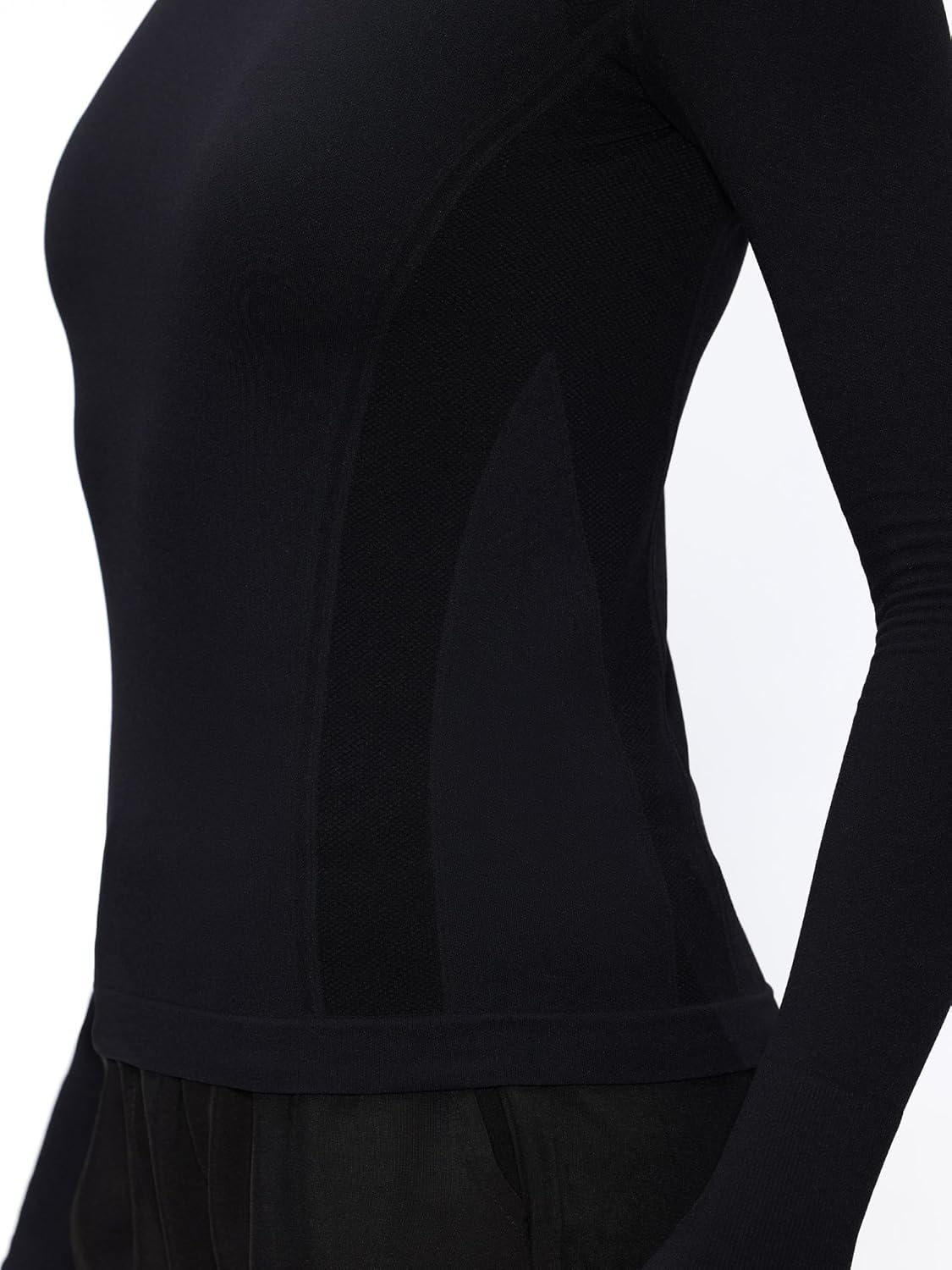 Long Sleeve Workout Tops for Women, Compression Shirt, Sports Running Shirt Breathable Athletic Top Slim Fit - Image 6