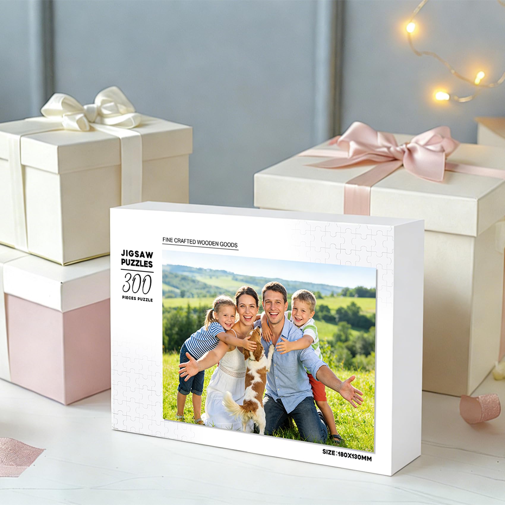 Puzzle Personalizado con Fotos – CREA tu Puzle Personalizado con Imagen, Regalo para Pareja, Familia o Amigos, Puzzle con Foto Personalizable para Cumpleaños, Aniversario o Navidad
