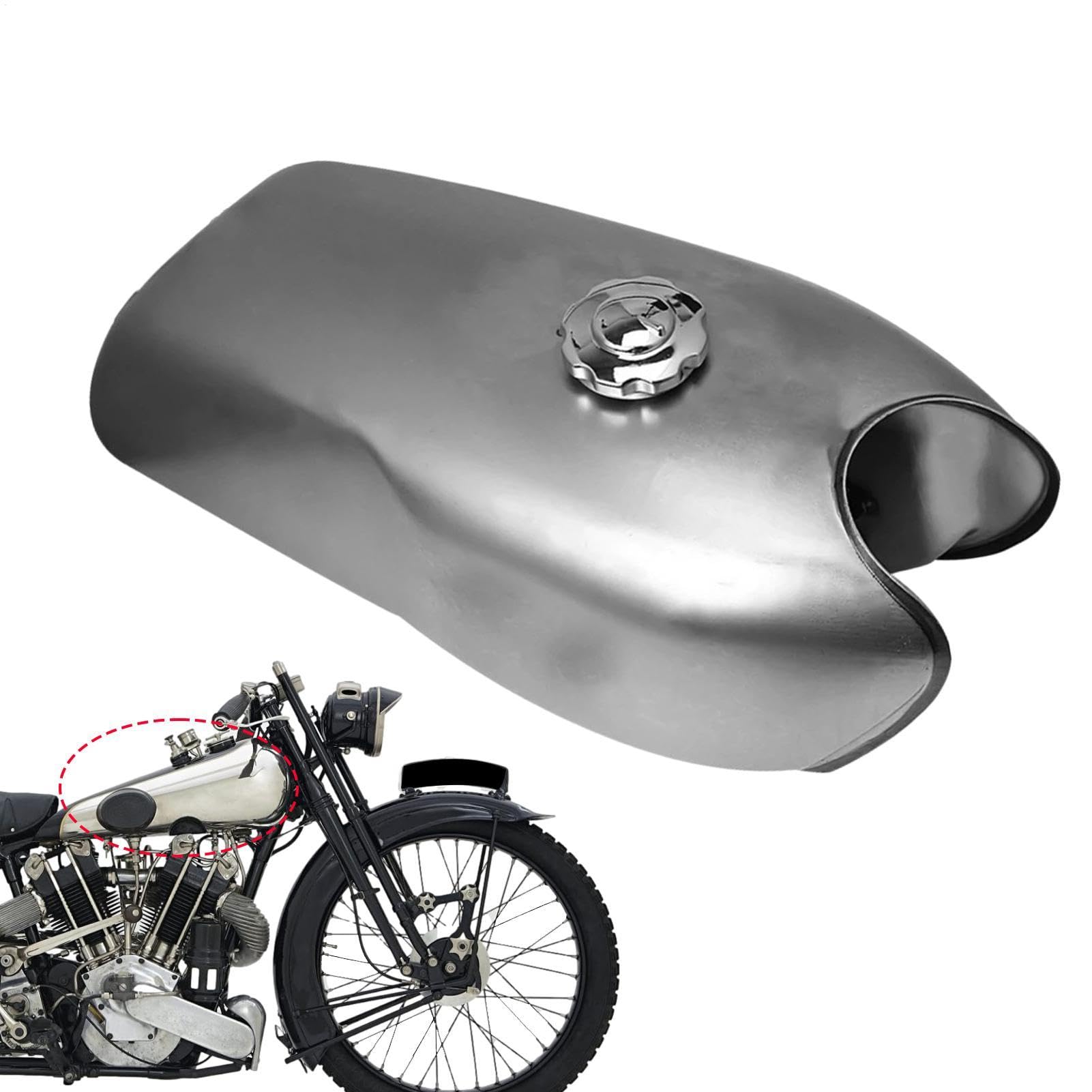 Zastąpienie zbiornika oleju, zbiornik olejowy 9L Motoryzacyjny zastępcze | Szczelne odporne na wysokie połysk zasilacze części zbiorniki oleju akcesoria, wykończenie retro