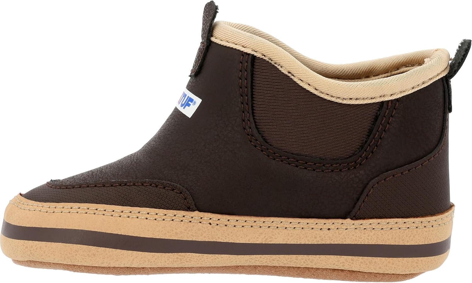 Xtratuf Infant Minnow Ankle Deck Boot, Brown, Size 12-18 Months