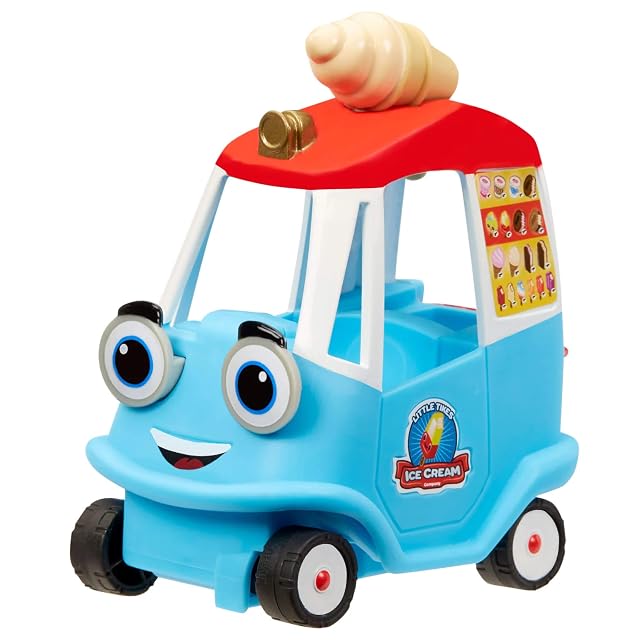 Foto 8 de 8 de Little Tikes Let's Go Cozy Coupe - Camión de helados - Cochecito Push&Play para jugar en la mesa o en el suelo