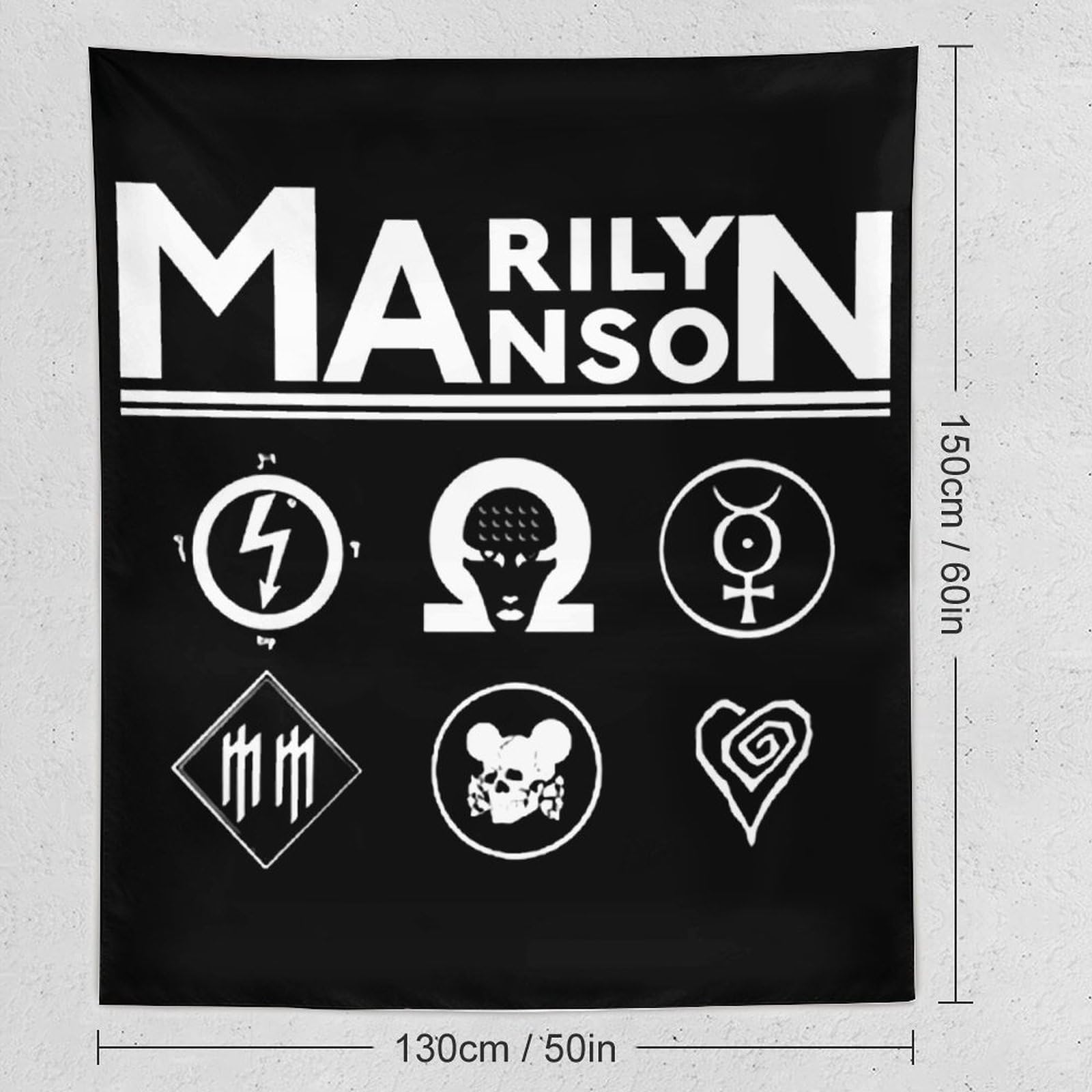 Amazon.co.jp: Marilyn Manson マリリン・マンソン タペストリー