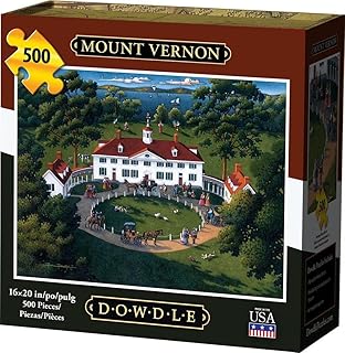 Dowdle Jigsaw Puzzle - Mount Vernon - 500 Piece