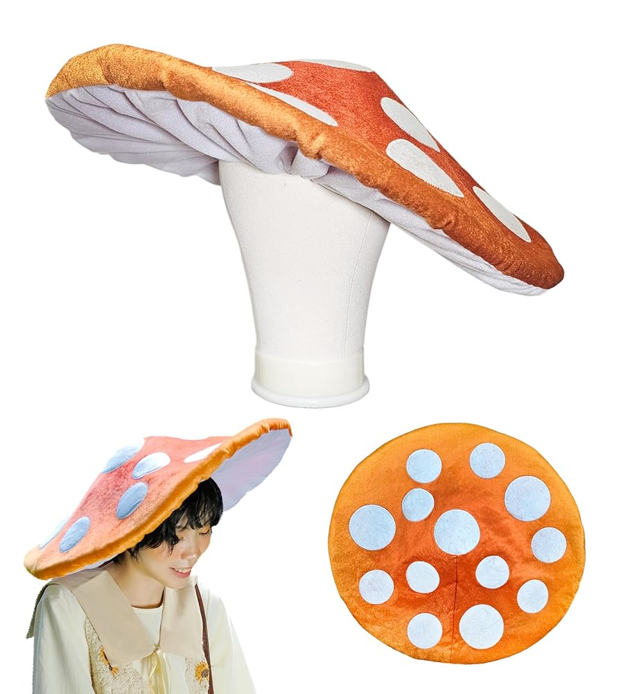 帽子 uruz MASHROOMHAT Amazon.com: Dreamstall Mushroom Hat Costume Cosplay