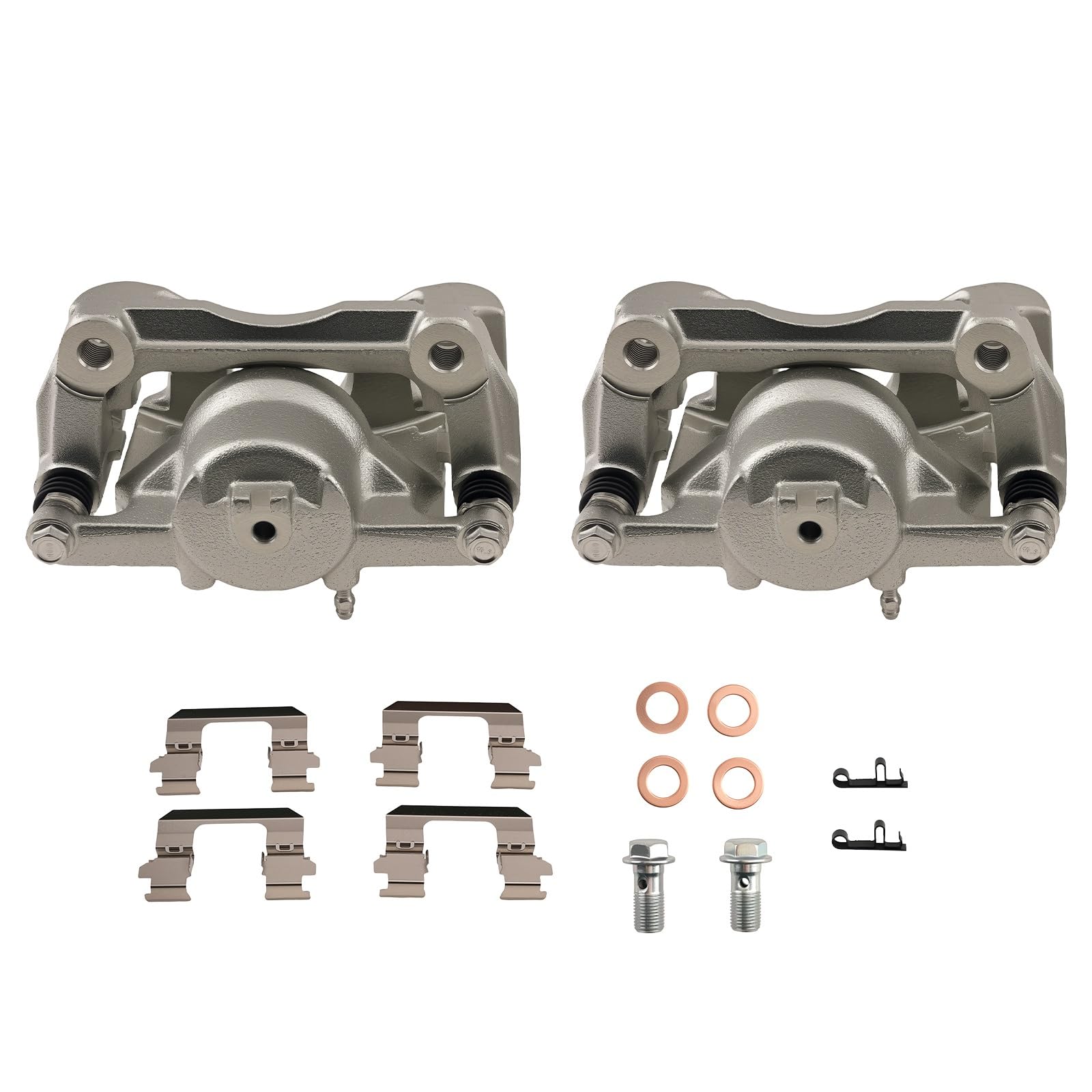 Retractor Pistones Para Nissan Rogue Pistones Freno En Frenos Disco | Para Suzuki Kizashi 19-B3428 19-B3429 Kit de pinza de freno delantero LH+RH
